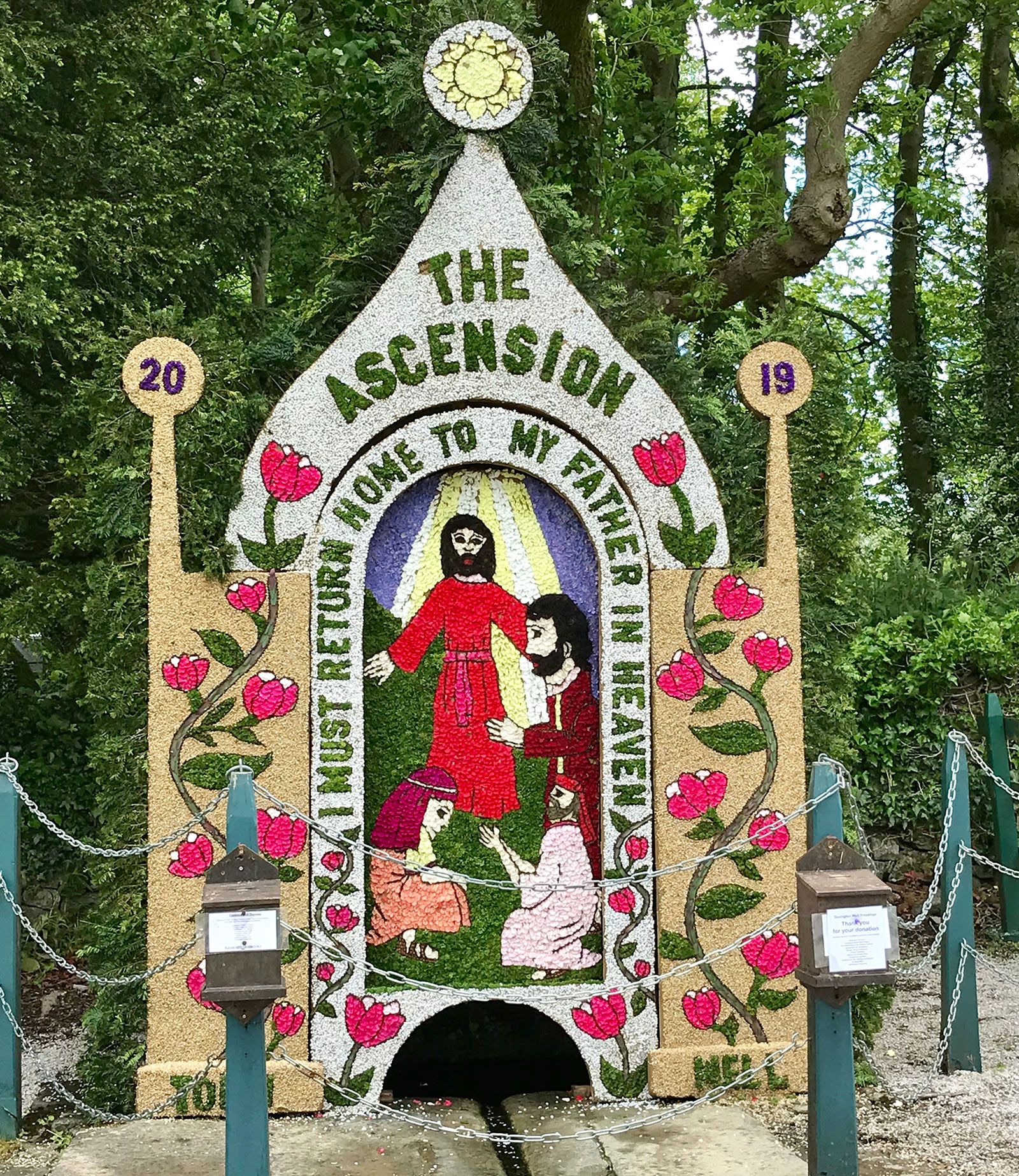 well dressing events in derbyshire