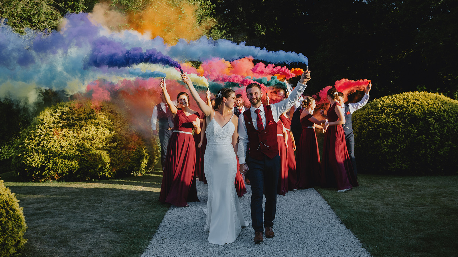 Every wedding at Tissington Hall is unique